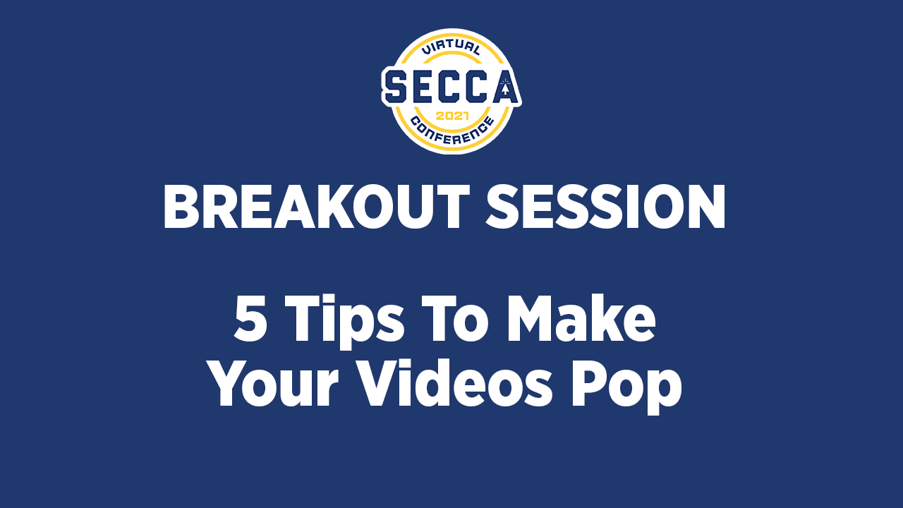 5 tips to make your videos pop
