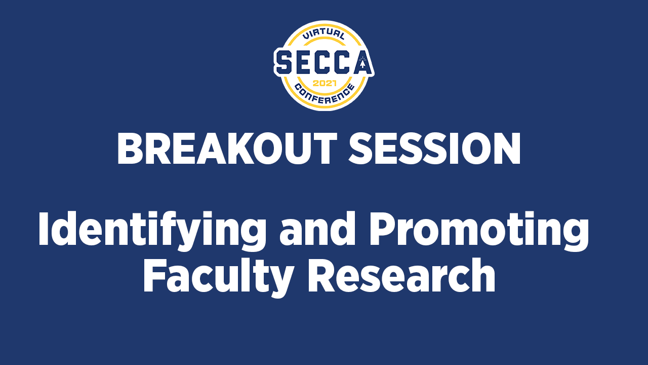 Identifying faculty research